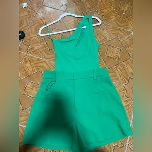 Brand new Zara outfit. Shorts sz L bodysuit sz M.